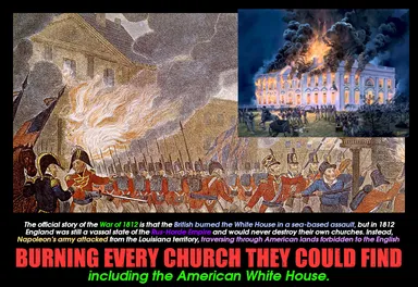 MudFlood Evidence: Napoleon Burn Washington Church to the ground