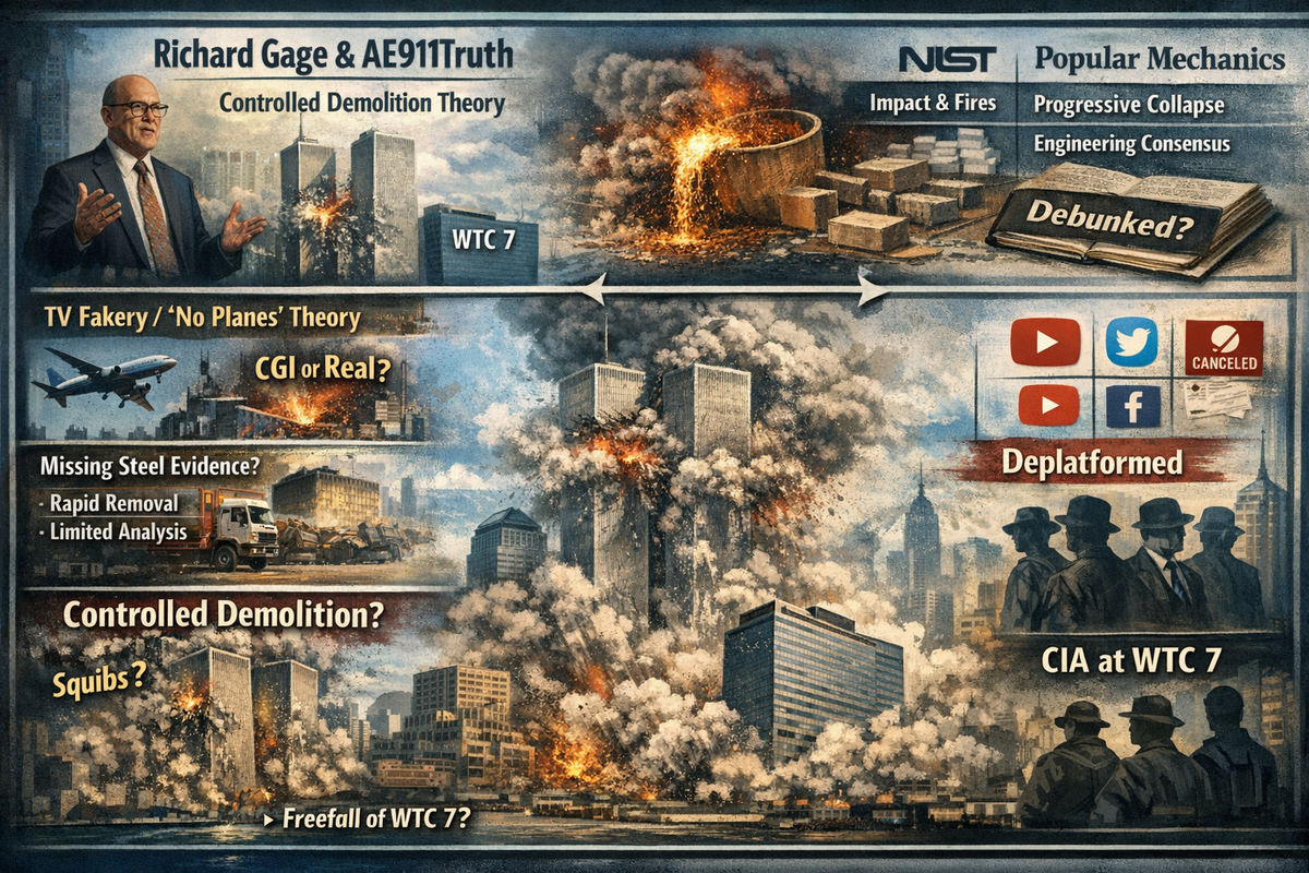 Richard Gage / AE911Truth — investigation header graphic