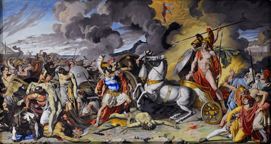 Protected by Ares by Antonio Raffaele Calliano, 1815