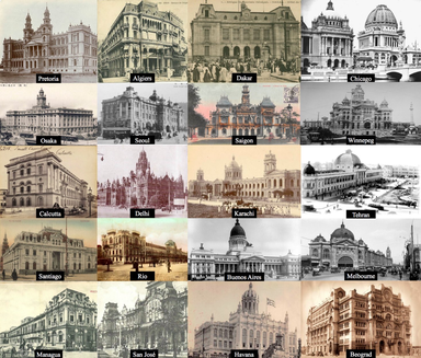 Tartarian neoclassical architecture exists world-wide