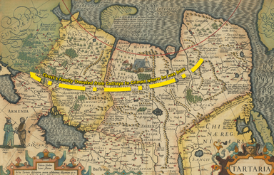 Map of Tartaria: Path of Christ’s Family