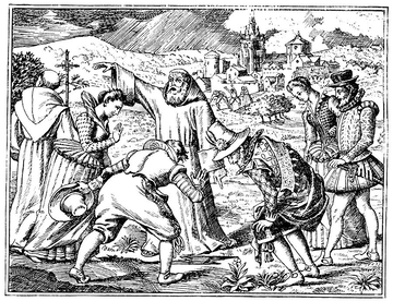 A Jesuit Priest takes advantage of the frightened and confused population as the MudRain pours: