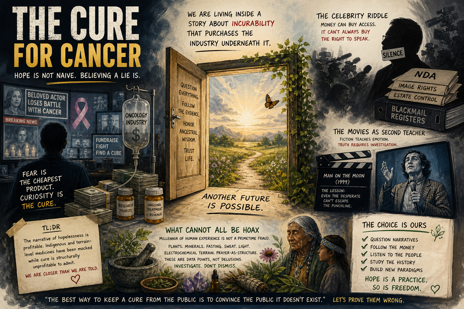 The Cure for Cancer — hope beyond the incurability chorus