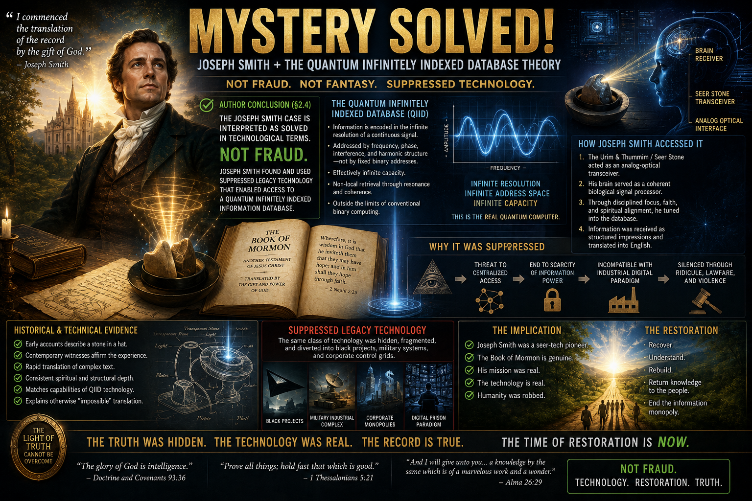 Joseph Smith mystery solved — crystal-memory interpretation