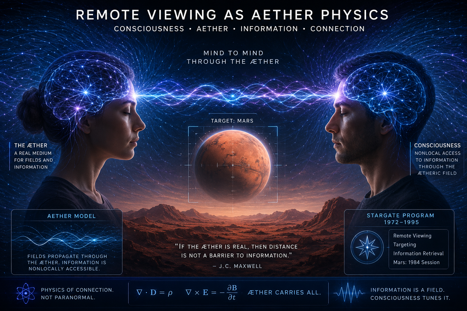 Remote Viewing as Aether Physics — investigation header