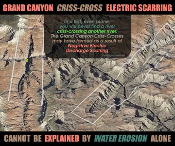 MudFlood Evidence: Grand Canyon CrissCross Scarring