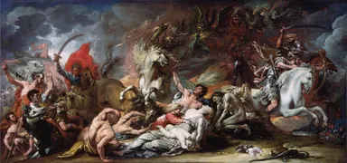 Death on a Pale Horse by Benjamin West 1796