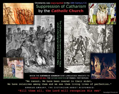 Cathar Suppression and Annihilation
