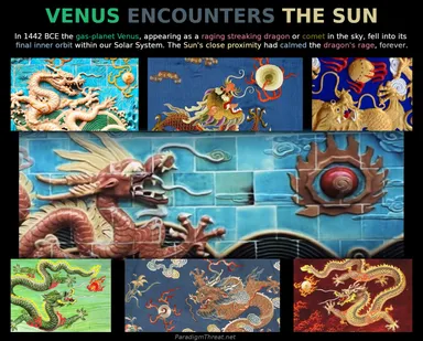 Venus as the Chinese Dragon / Comet