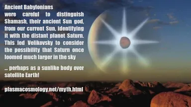 Earth was Saturn's Moon 2