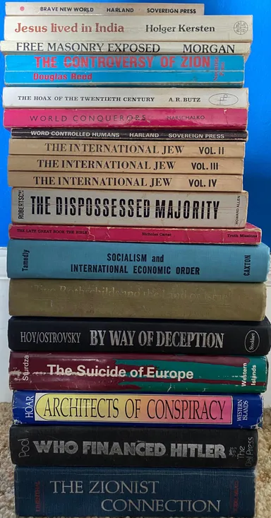 Conspiracy Book Stack