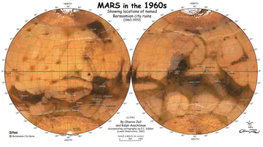 Mars Map 2