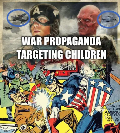 Propaganda Targeting Children: Captain America