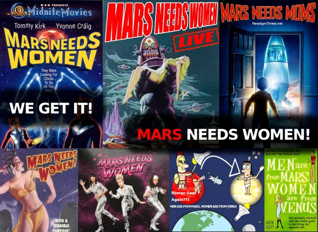 Predictive Programming: Mars Needs Women